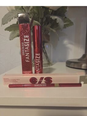 ONE/SIZE Fantasize Mascara & Micro Brow Defining Pencil — Metallic Red